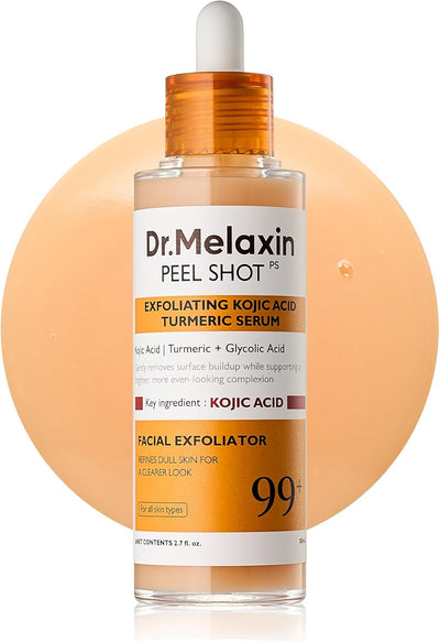 Dr.Melaxin Peel Shot Kojic Acid Turmeric Serum 80ml For Dark Spot Care Exfoliaing Dead Skin Korean Skin Care All Skin - Image 1