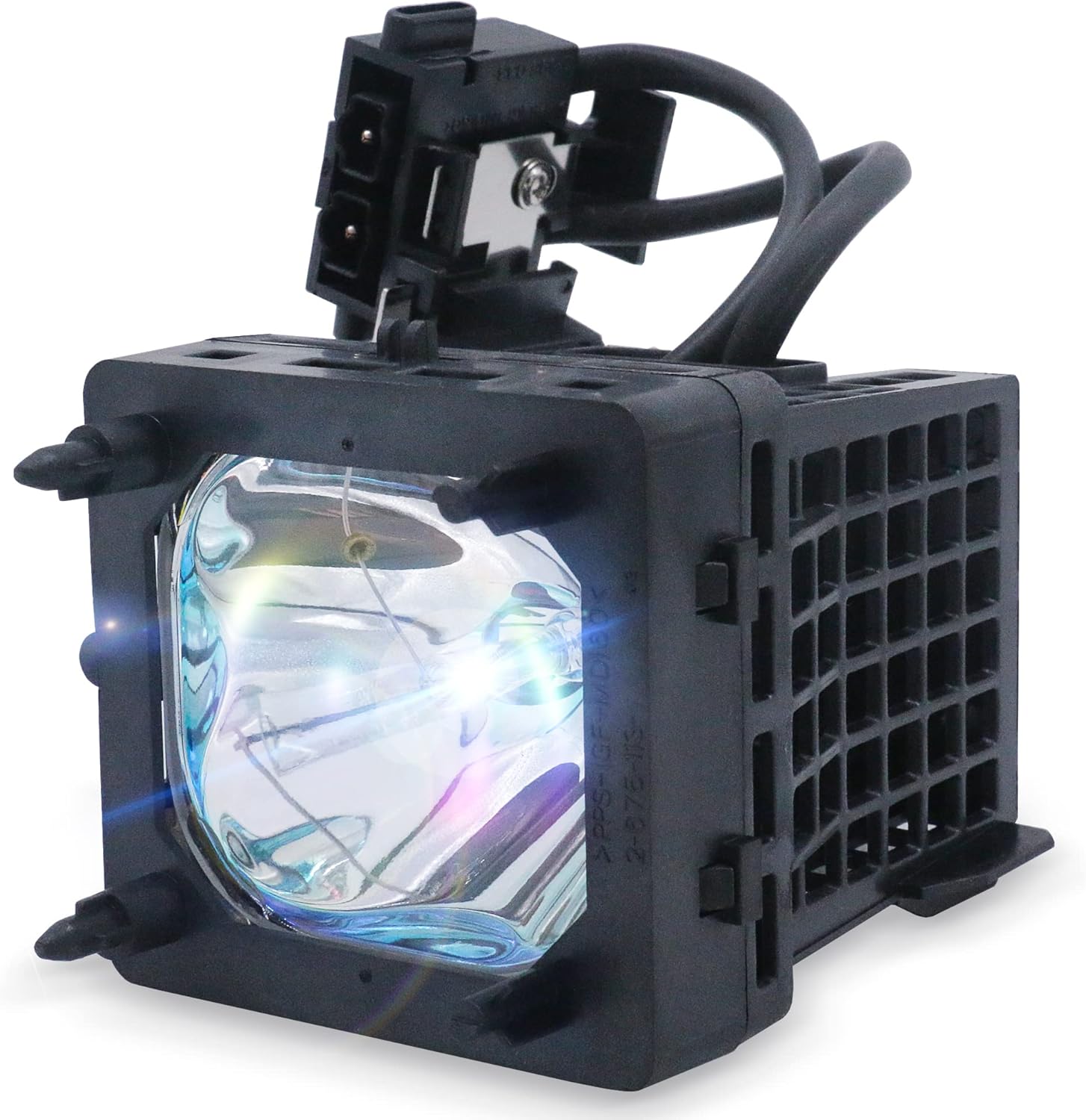 Ctbaier television replacement lamp module front view showing the protective housing assembly