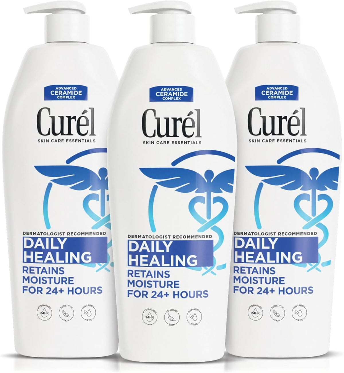 Curel Daily Healing Body Lotion for Dry Skin, Dermatologist Recommended Hydrating Body Lotion with Advanced Ceramides Complex, 13 Oz - Image 11