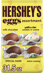 HERSHEY'S Assorted Flavored Eggs, Easter Candy Bulk Bag, 29.33 oz - Image 9