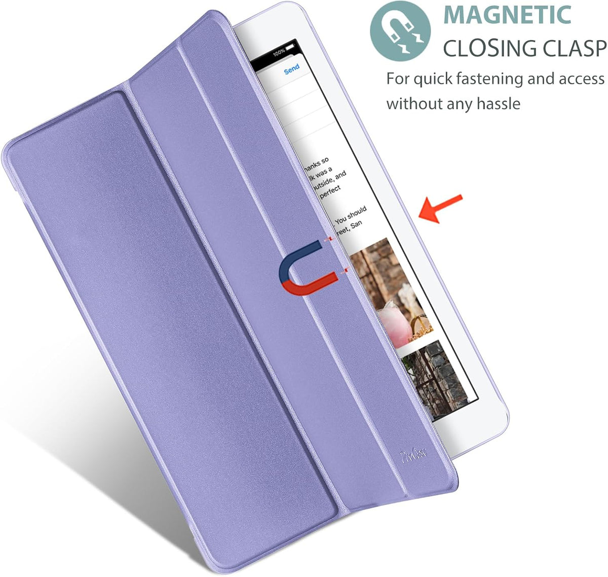 ProCase iPad 9.7 inch case packaging and branding view