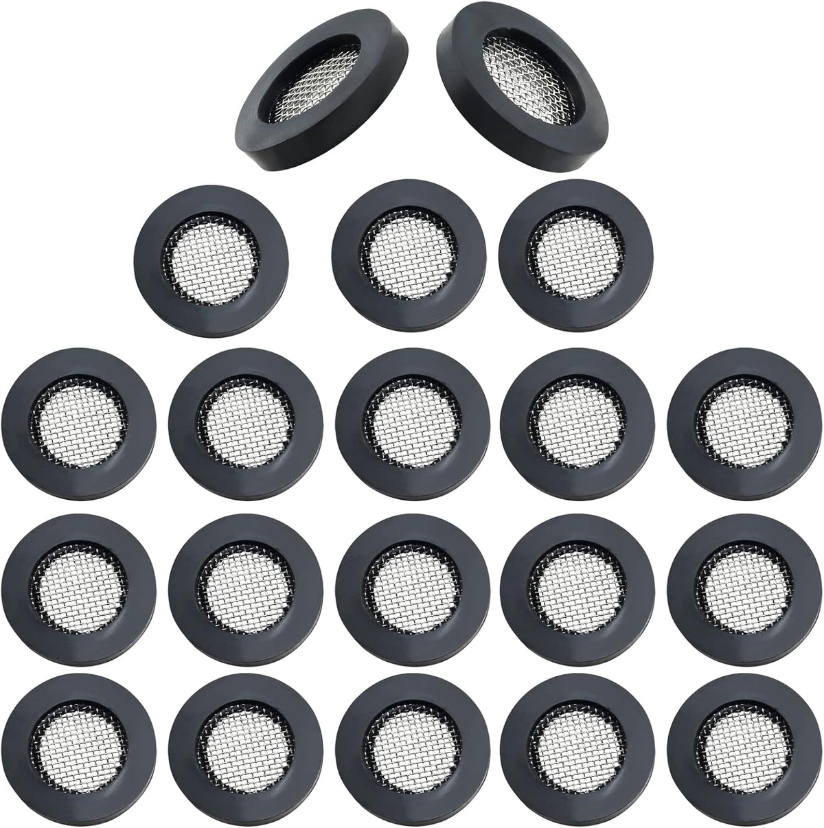 Suiwotin stainless steel garden hose screen filter front view
