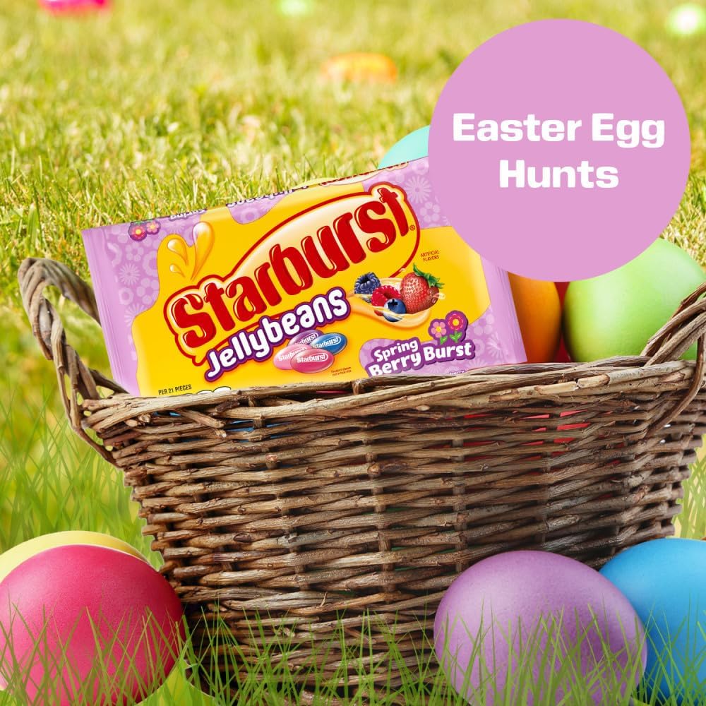 Gluten free Starburst berry burst jellybean candy pieces