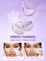 SHEGLAM brightening under eye powder cosmetic product presentation