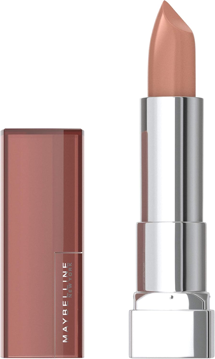 Maybelline Color Sensational Lipstick, Lip Makeup, Matte Finish, Hydrating Lipstick, Nude, Pink, Red, Plum Lip Color, Divine Wine, 1 Count - Image 14