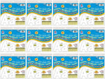 Back view of Pacon 154-count character packaging details