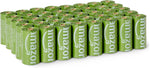 Amazon Basics dog waste bags showing the iconic smile logo