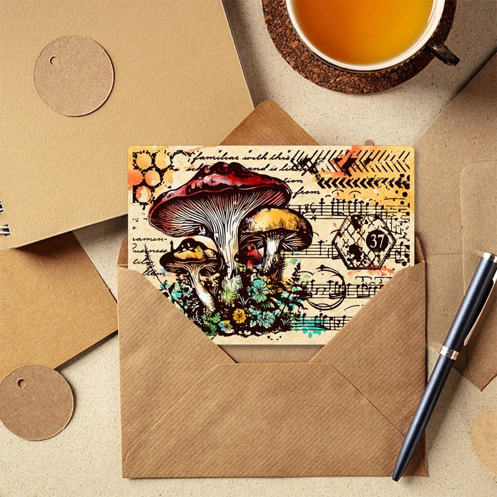 GLOBLELAND DIY craft transparent stamp sheet angle view