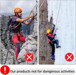 Multipurpose braided cord shown for clothesline and swing application