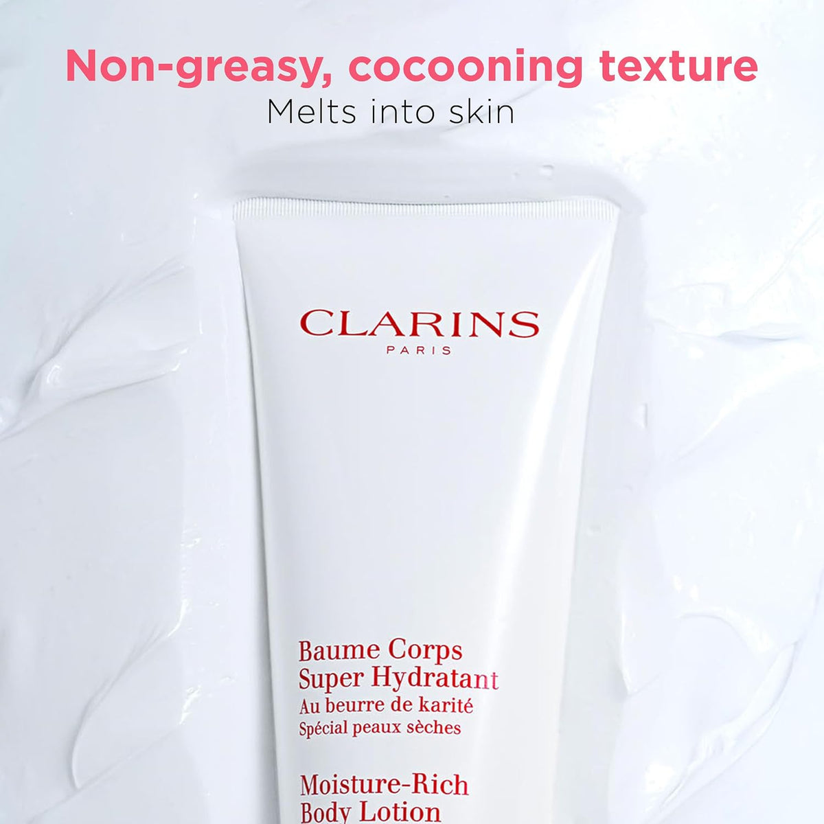 Clarins imported beauty product bundle lifestyle arrangement