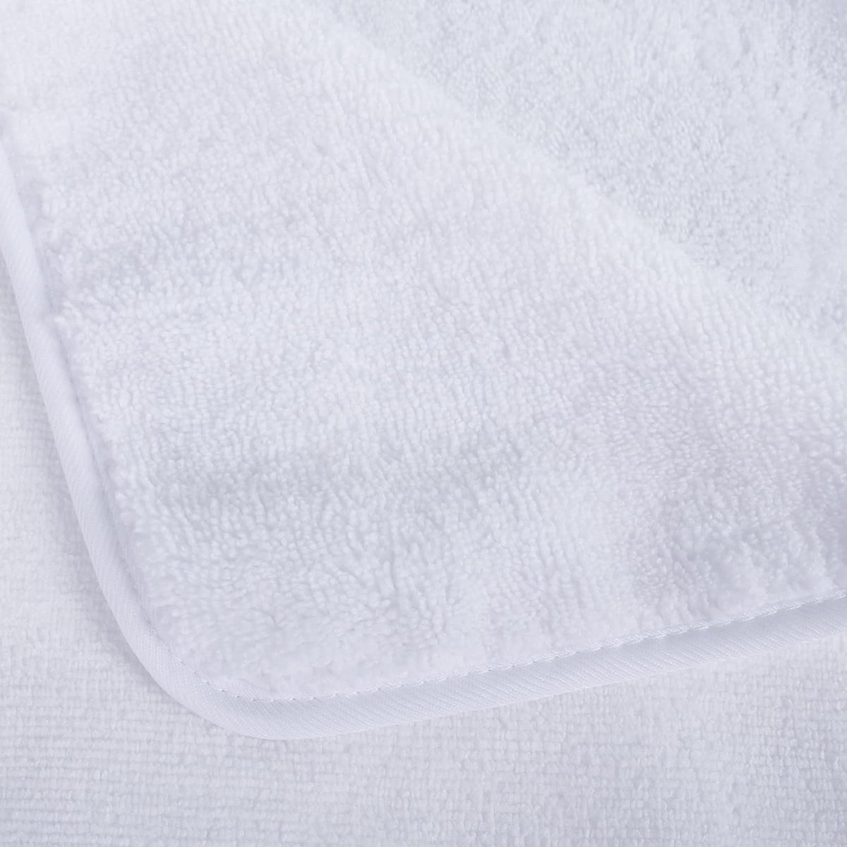 Polyte 6 piece towel set folded display