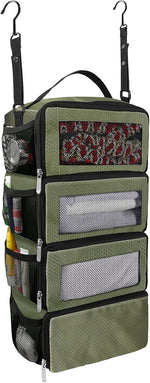 Olosar Suitcase Organizer, Travel Luggage Organizer Portable Hanging Travel Shelves Collapsible Hanging Packing Cubes for Carry on Suitcase - Image 13