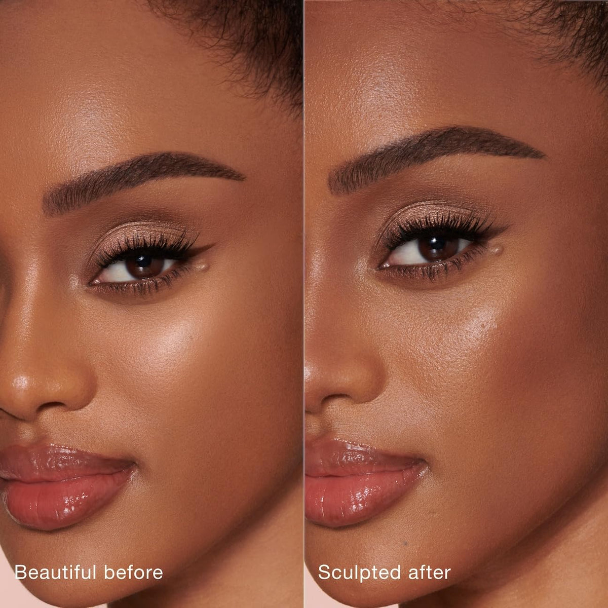 Charlotte Tilbury matte finish liquid contour stick packaging for professional face sculpting.