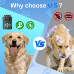Eley anti barking device showing 50 feet range coverage