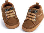 Cencirily baby walking shoes flexible cotton upper texture