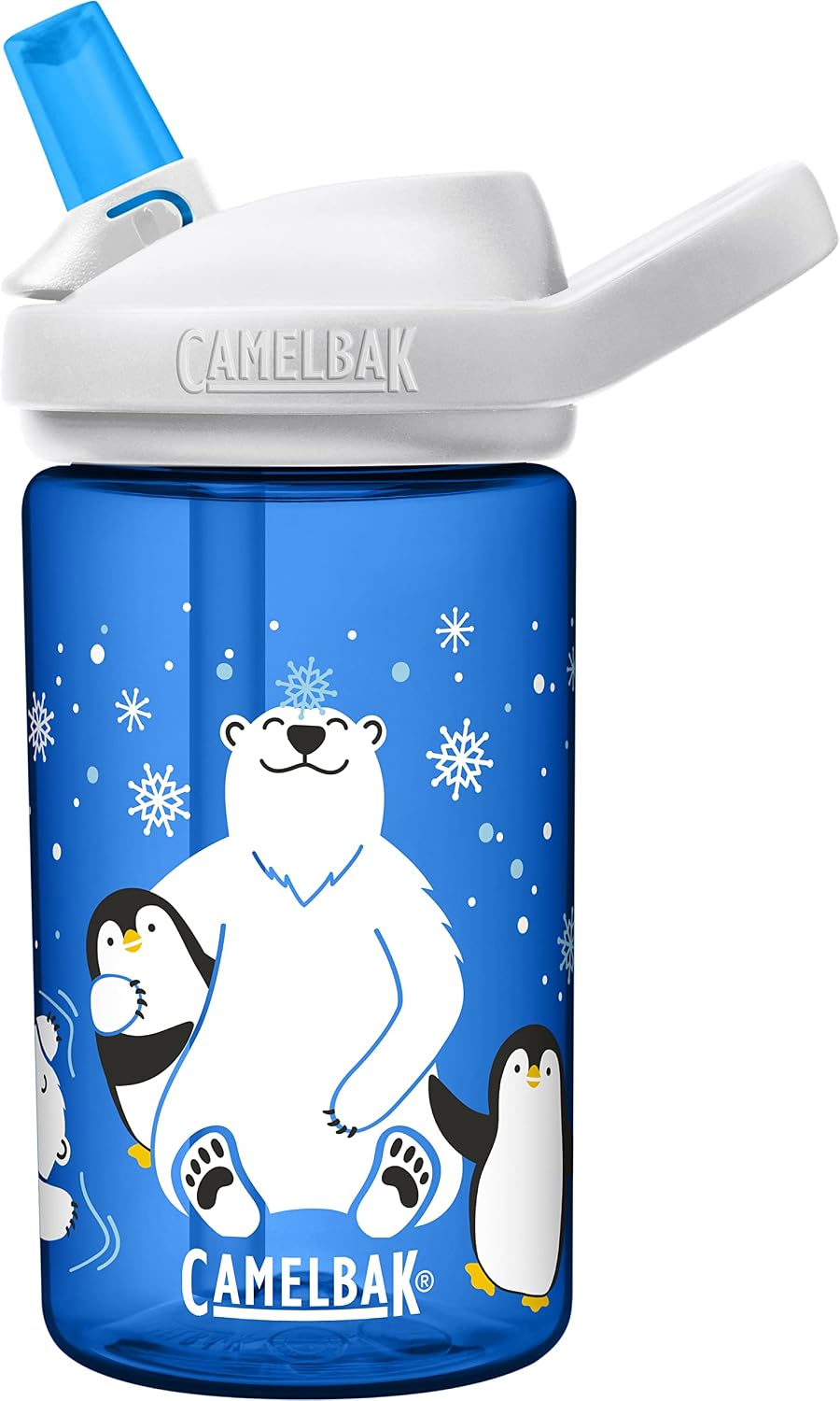 CamelBak kids water bottle arctic friends front view