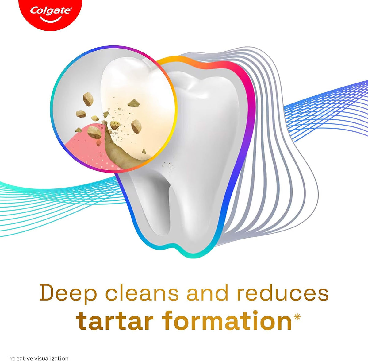 Colgate Total Anti-Tartar Toothpaste ingredient highlights