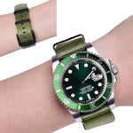 Ritche watch band showing underside and thickness profile