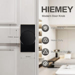Hiemey non-locking hallway closet door hardware components