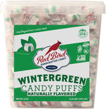 Red Bird Cotton Candy Puff Mints, Individually Wrapped Soft Candy, 52 oz Bulk Tub - Top 9 Allergen Free, Made with Pure Cane Sugar - Image 11