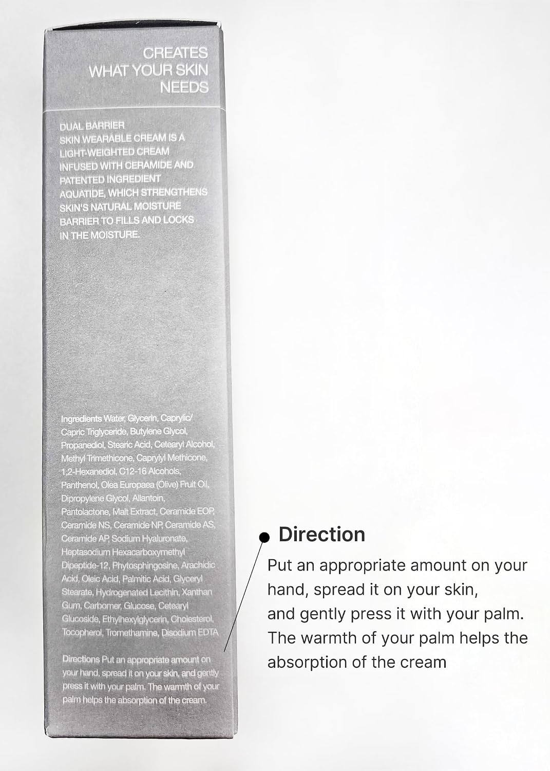 Celimax paraben free night and day cream close up shot
