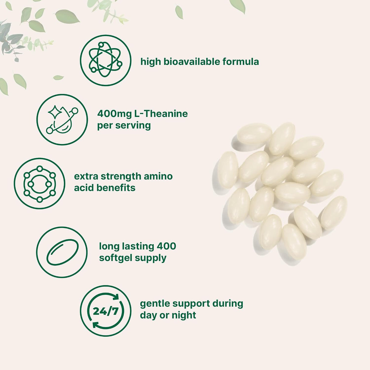 Micro Ingredients 400 softgels package highlighting serving size and count