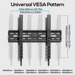 USX STAR television wall mount VESA compatibility layout