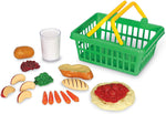 Learning Resources Pretend And Play Healthy Dinner Basket front view toy set