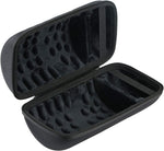 Khanka speaker case open view showing soft plush interior lining