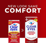 Clear Eyes Maximum Redness Relief Eye Drops back label ingredients