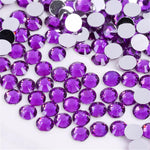 Kdkyy flatback rhinestones front view