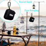 Waterproof carrying case with carabiner for travel