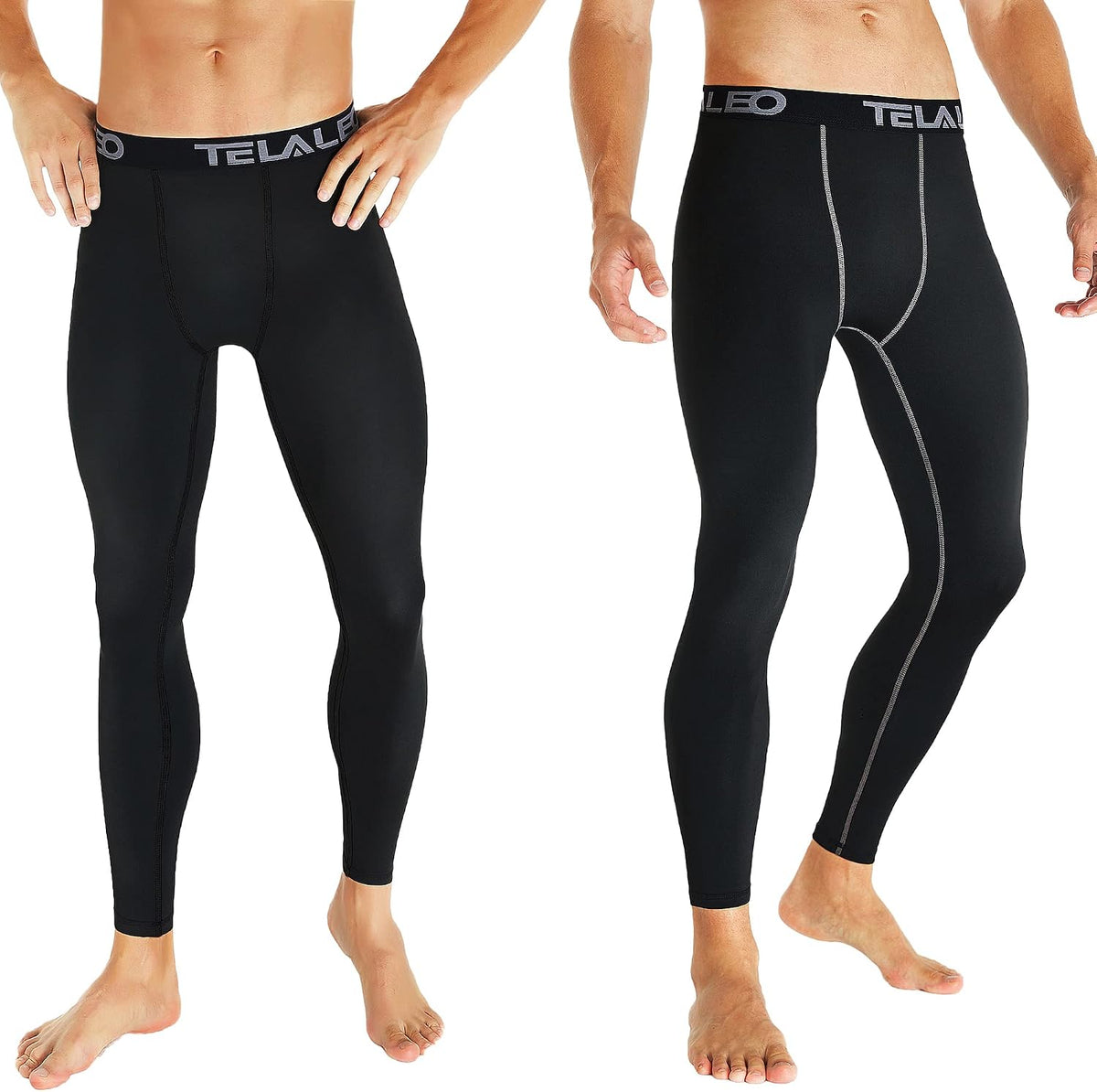 TELALEO athletic leggings waistband detail