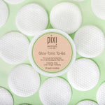 Pixi exfoliating glycolic acid toner pads jar showing product details