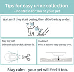 Cat Urine Collection Kit (6-Pack) - Clean Catch Urine Sample Tray for Cats & Small Dogs - Disposable Pet Urine Collector Tray - No Special Litter Needed - Made in Japan - Image 8