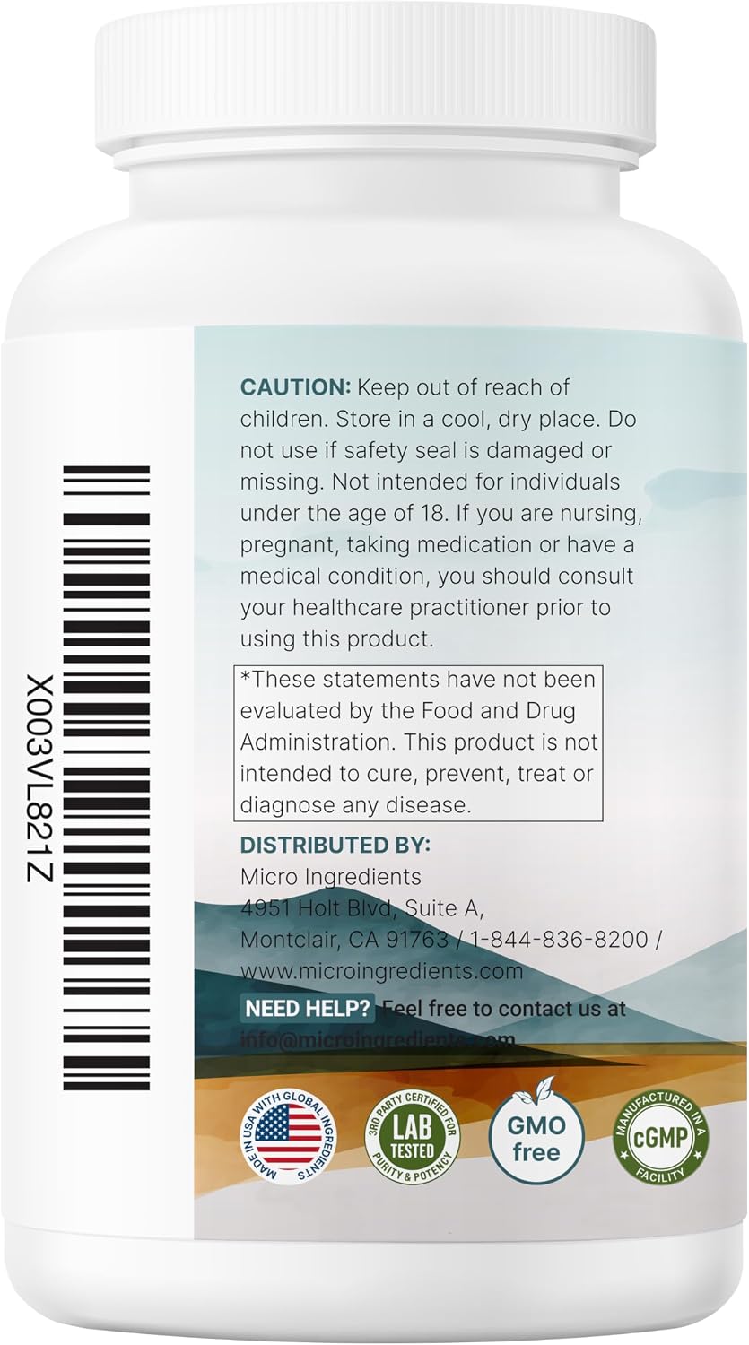 Micro Ingredients Magnesium Glycinate lifestyle wellness setting