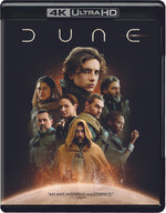 Blu ray Dune 4K Ultra HD front view collector case