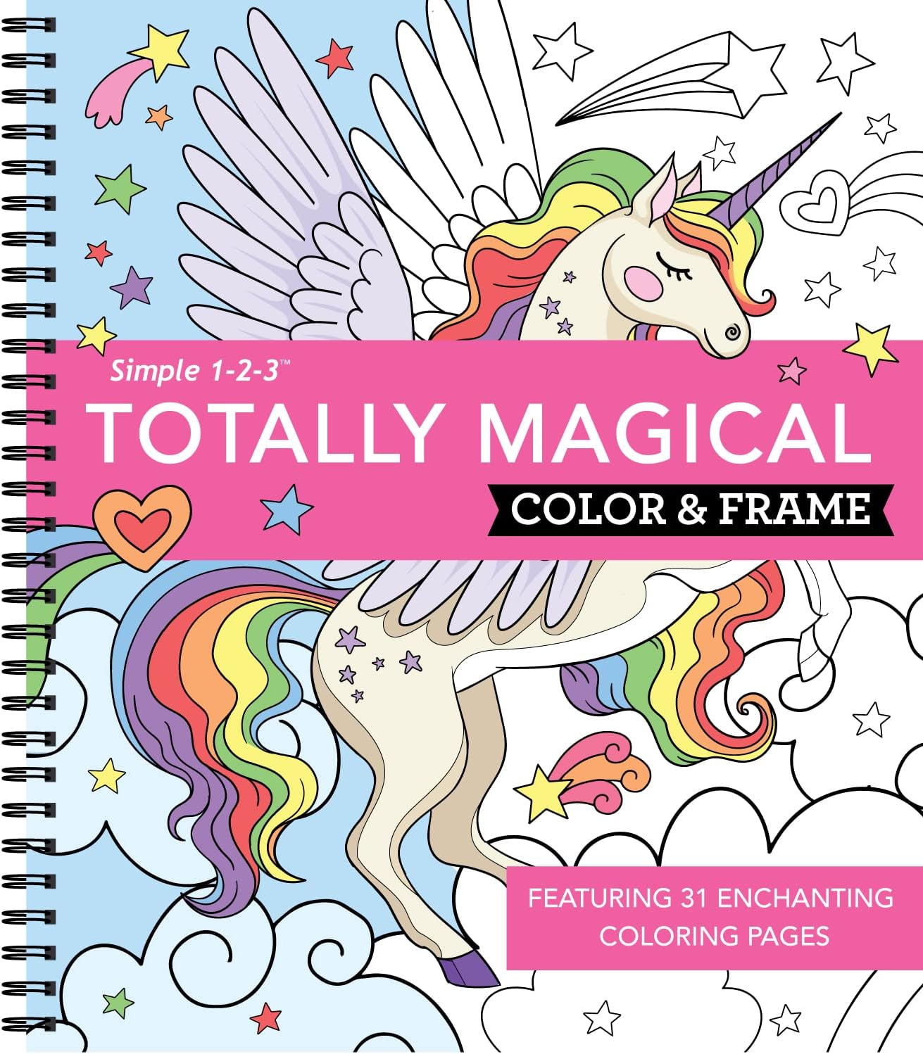 Color & Frame - Totally Magical (Coloring Book) - Image 1