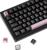 dagaladoo White Topographic Keyboard keycaps,Double Shot PBT keycaps | Shine Through Keycaps dye-sub,Side Print,Cherry Profile keycaps for Mechanical Keyboard 60%/65%/75%/TKL/96%/100% US Layout - Image 10