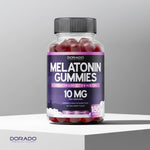 Dorado Nutrition gummy supplement branding and bottle size