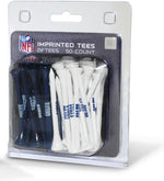 Team Golf NFL golf tees showing team colors and logo imprint