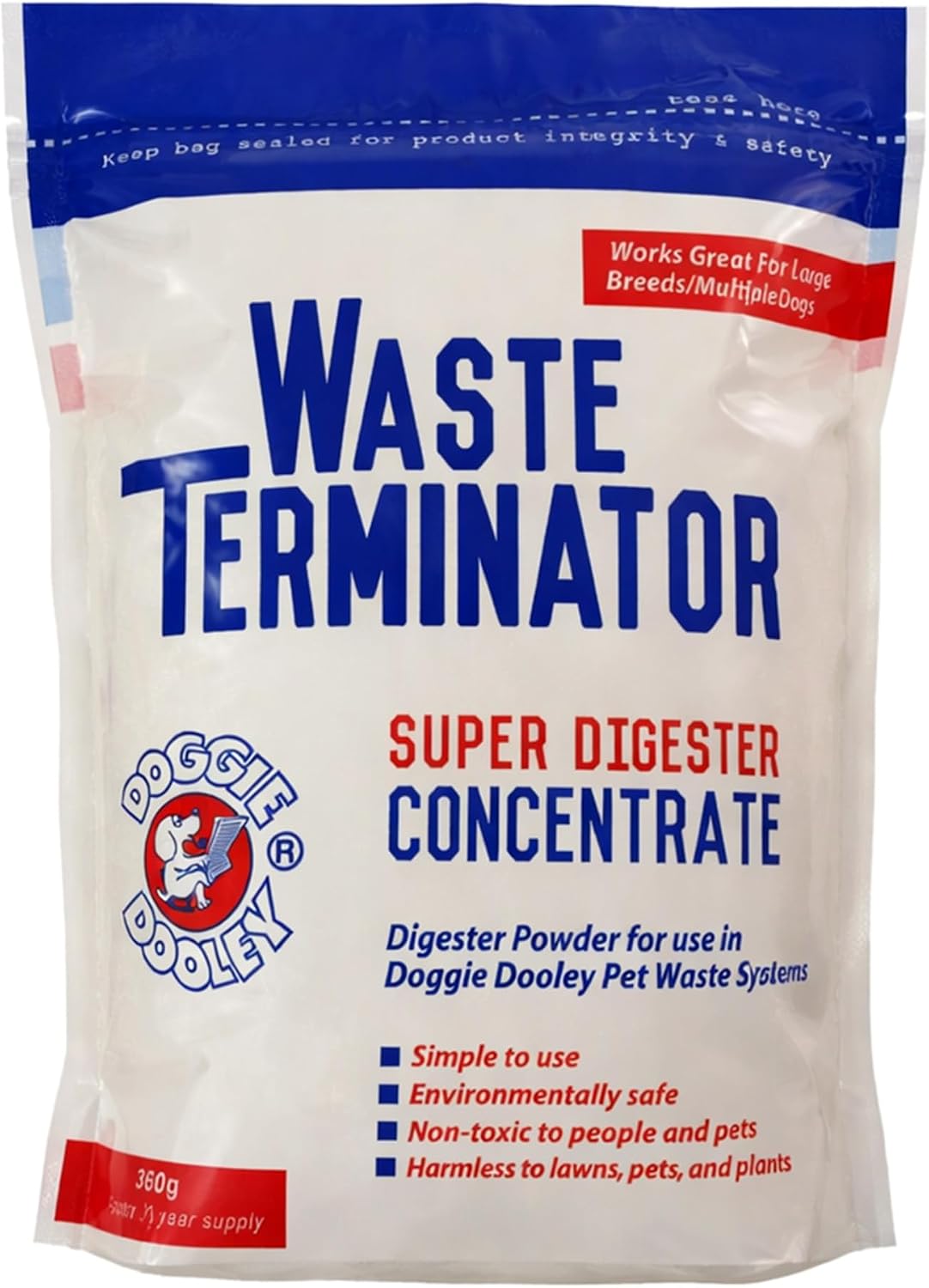Doggie Dooley waste terminator powder front view