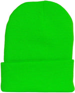 TOP HEADWEAR Solid Winter Long Beanie stretched view