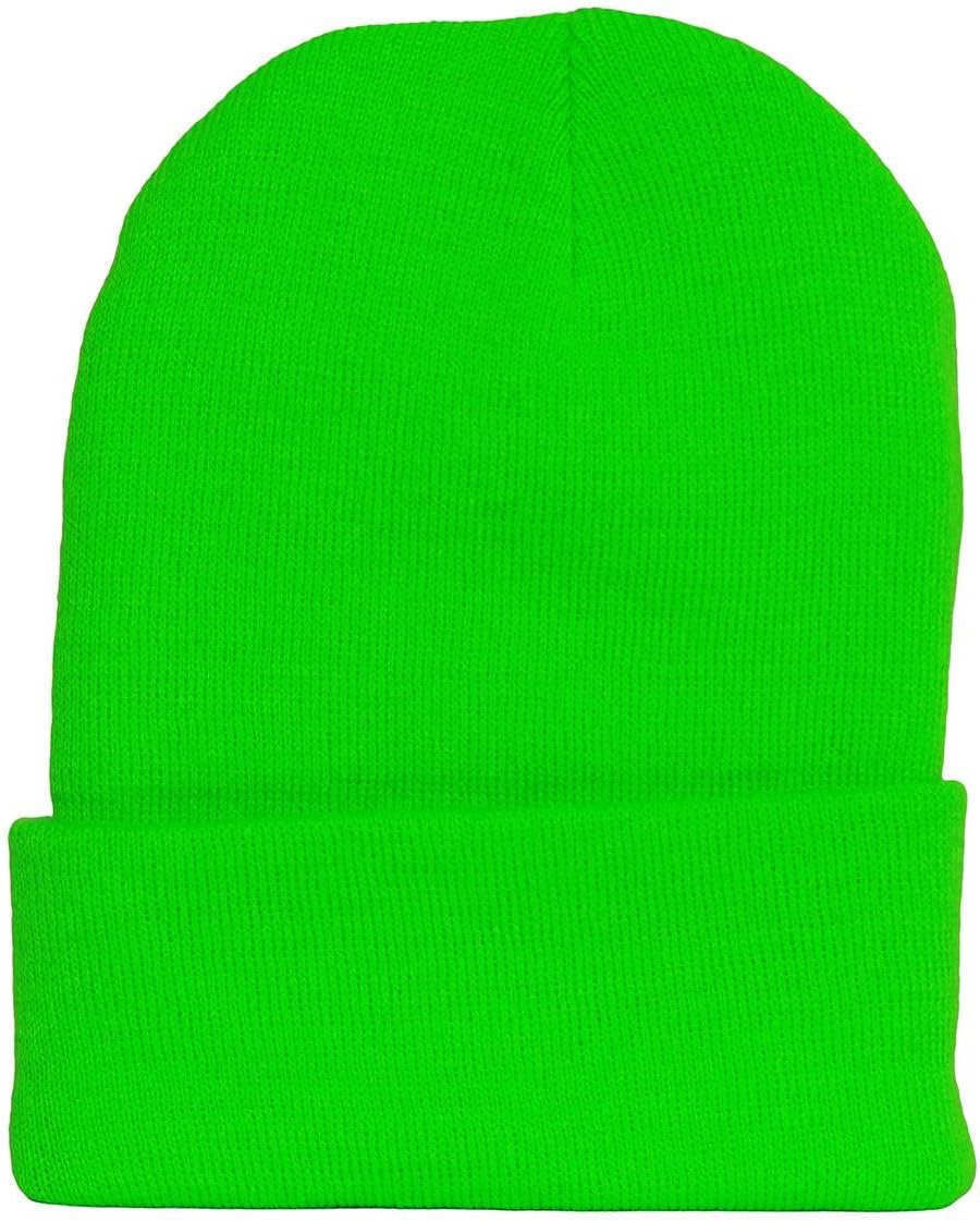 TOP HEADWEAR Solid Winter Long Beanie stretched view