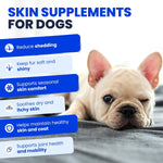 Allyeah dog omega 3 salmon oil soft chews for skin and coat care