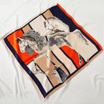 Wuziningle 35 inch square scarf packaging view