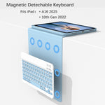 JKSML iPad Keyboard Case showing built-in pencil holder slot