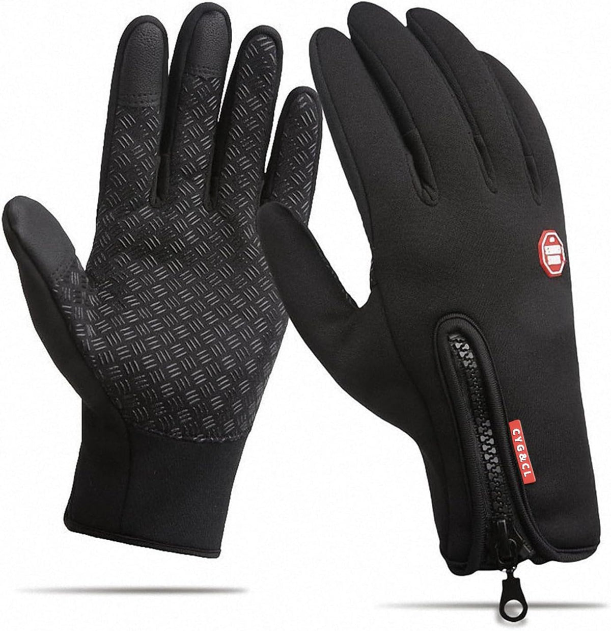 CYG&CL outdoor winter touchscreen warm gloves front view sports