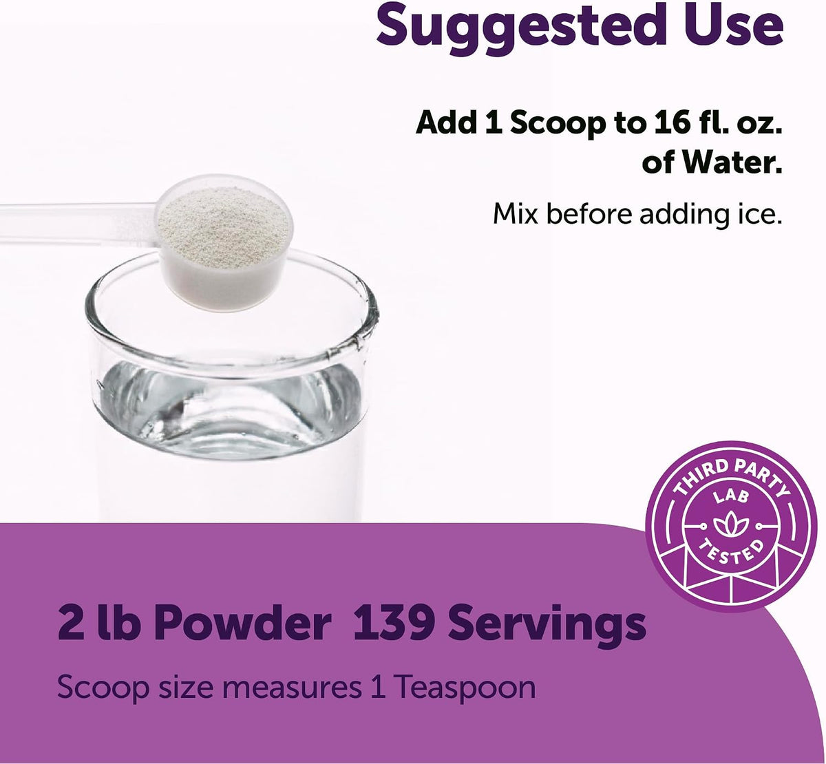 Micro Ingredients electrolyte supplement key features graphic