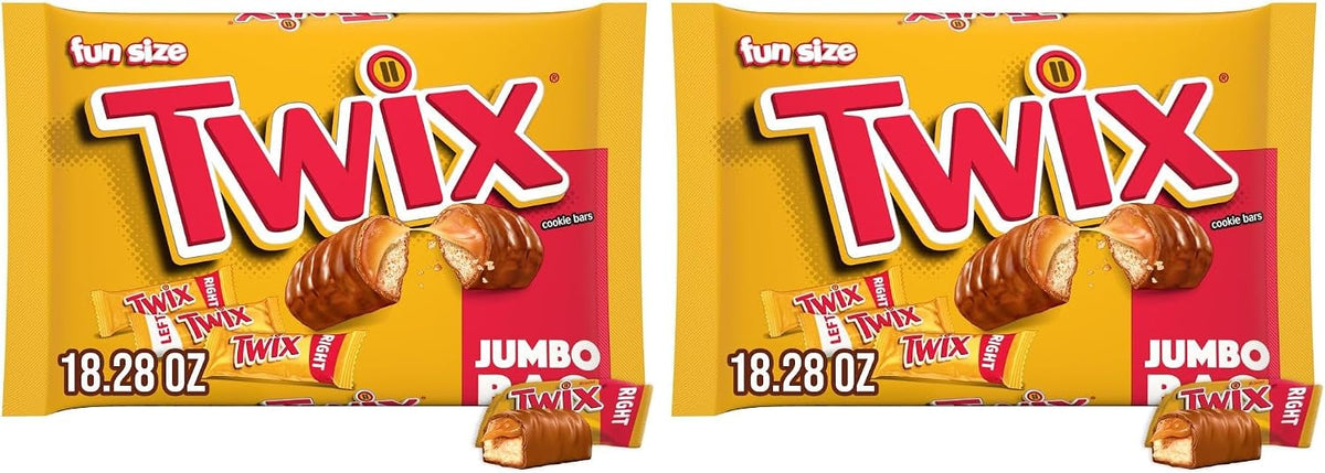 Twix, Fun Size Caramel Cookie Milk Chocolate Bars Individually Wrapped Party Candy Chocolate Candy Bars, 10.8 Ounce - Image 11